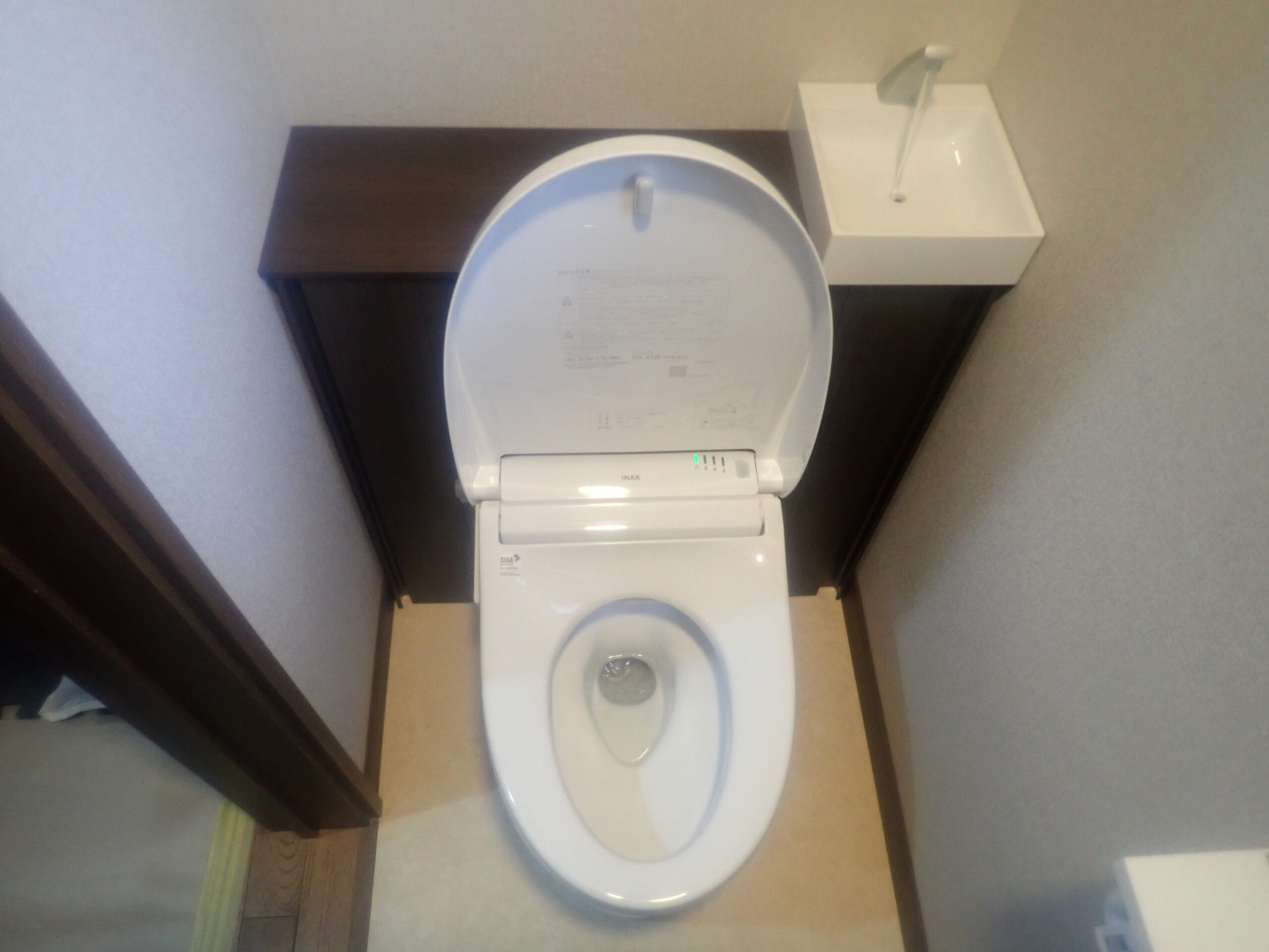 座間市洗面化粧台交換工事/N様邸